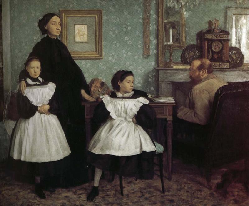 Edgar Degas Belini Family